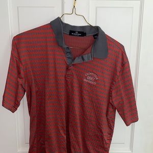 Cederville University Polo Golf Shirt (Bugatchi)